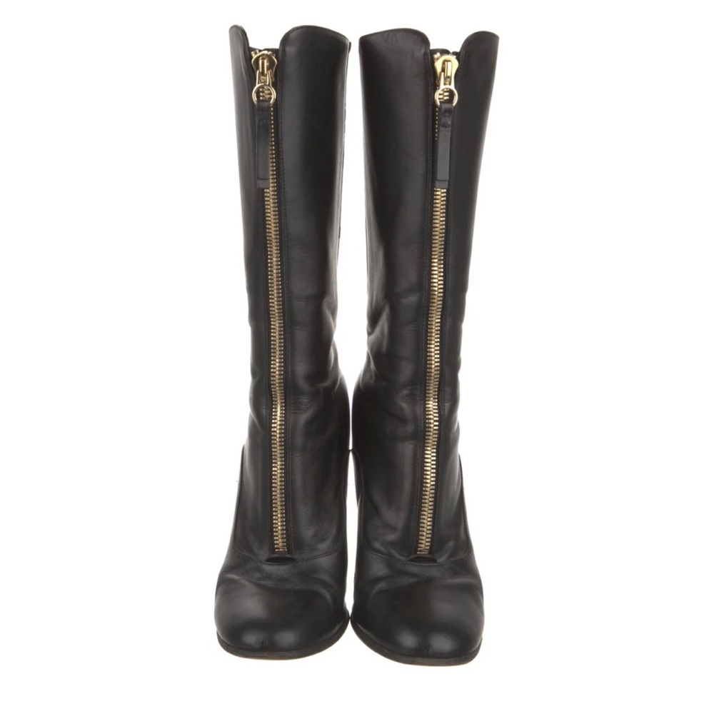 Authentic valentino zip up boots